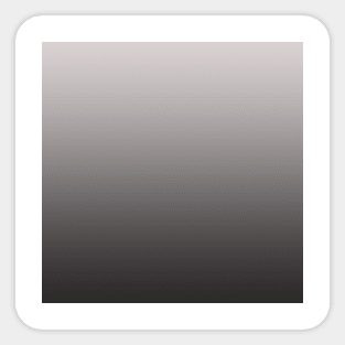 Warm Grey Gradient - Light to Dark Sticker